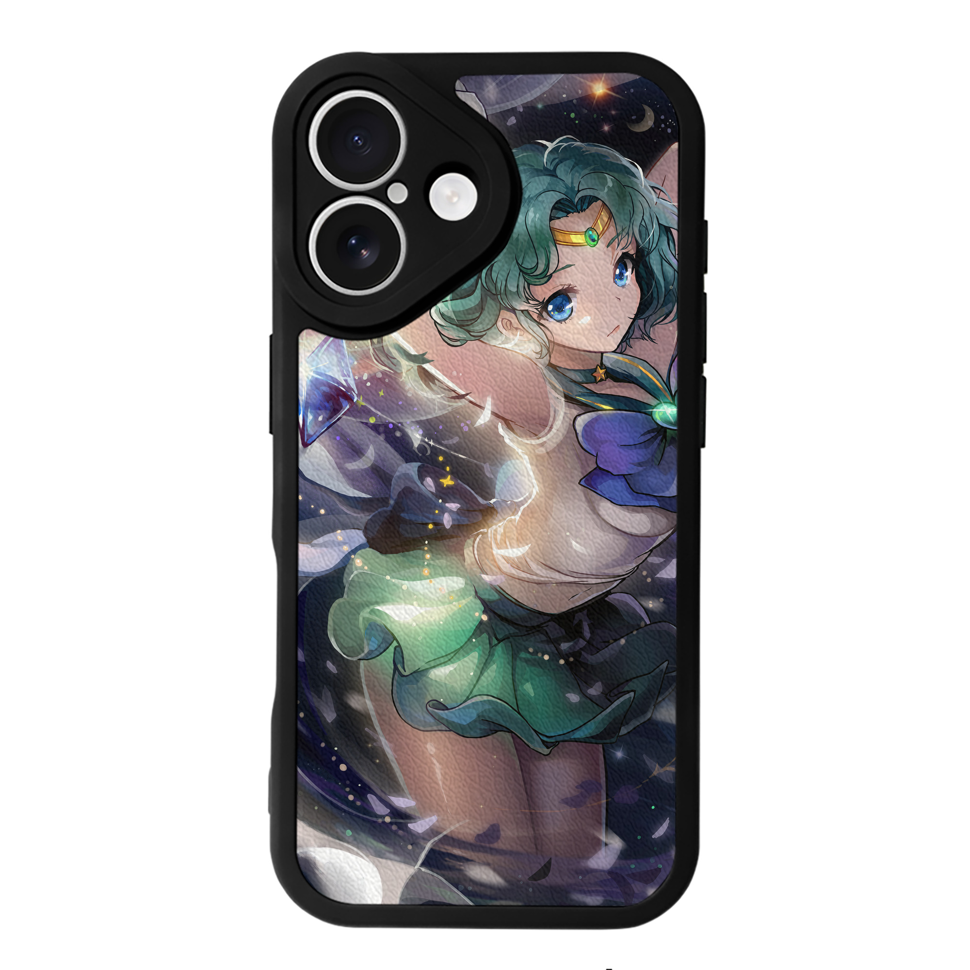 （画像用） 美少女戦士セーラームーン Sailor Moon 【iPhone 16シリーズ対応】シリコンスマホケース（レザー調） 材質：シリコン